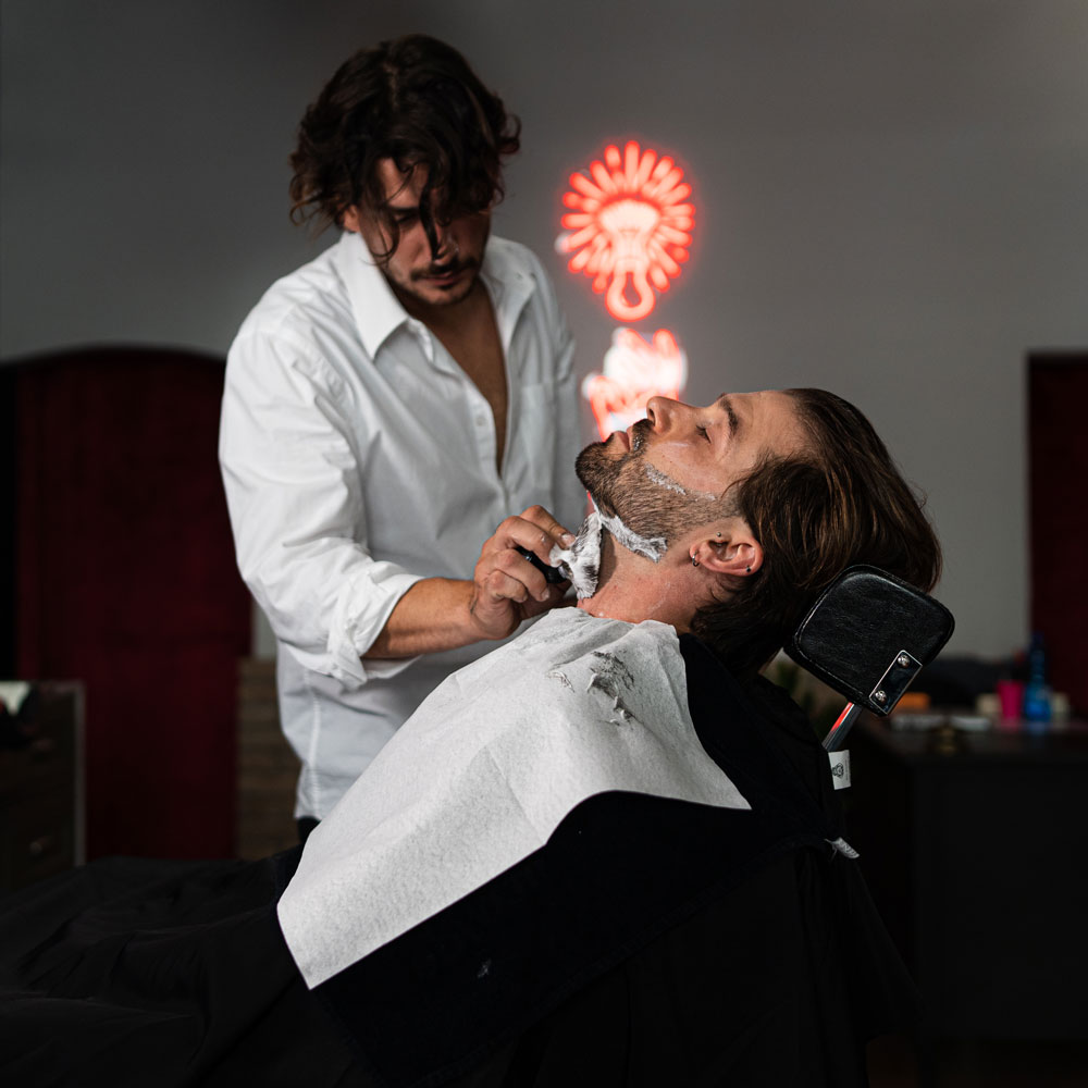 Rituale barba da Malpelo Barber Culture Club a Verona